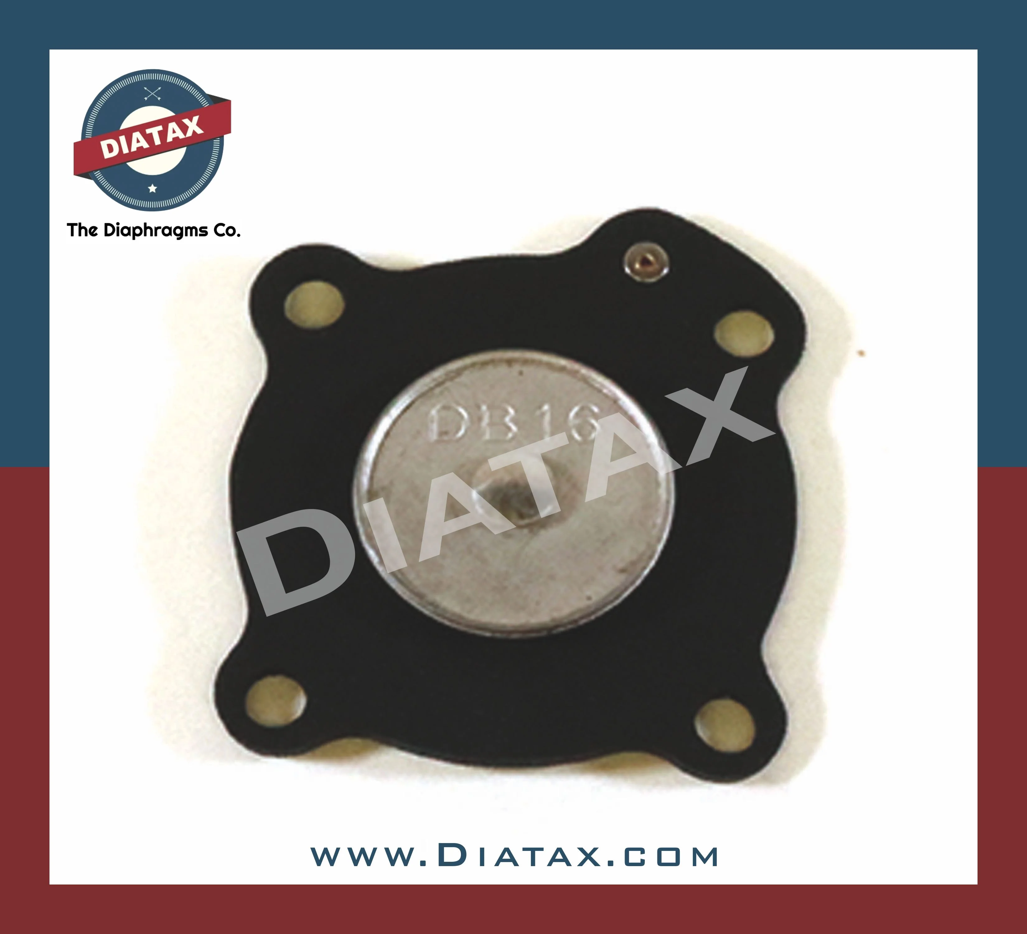 Mecair DB16 Dust Collector Pulse Jet Solenoid Valve Diaphragm Repair Kit